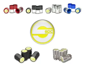 Sparco Rim Valve Caps for Car Max Design